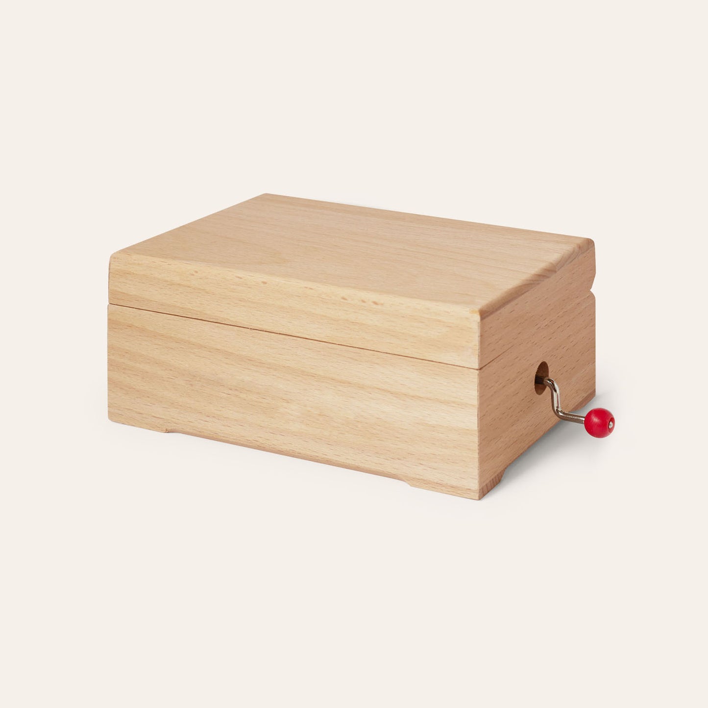 Caja de música de madera