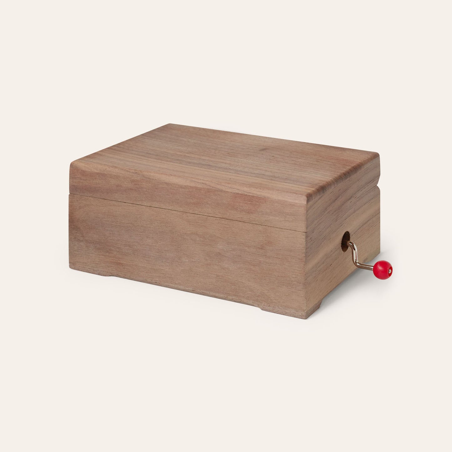 Caja de música de madera