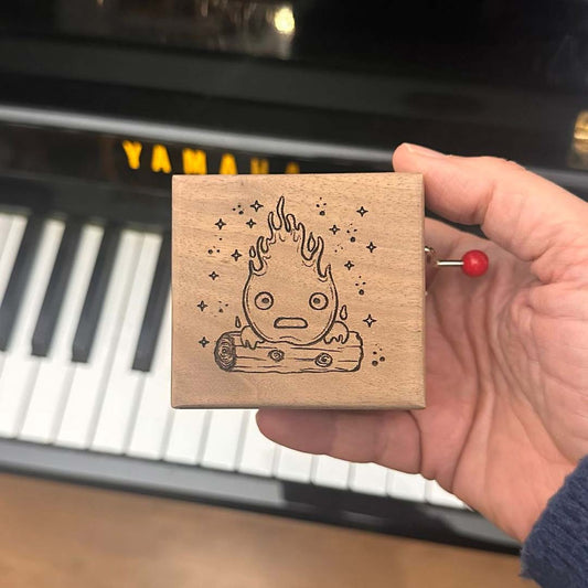 Calcifer. Merry Go Round of Life. Grabado Calcifer