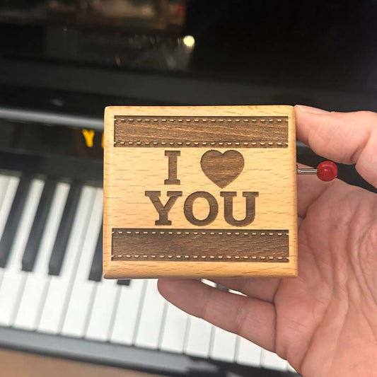 I Can't Take My Eyes Off You - Grabado I love you